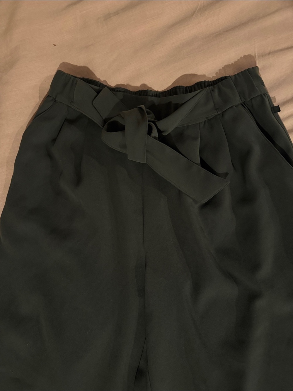 Lululemon Noir Green High Rise a wide Leg pants - Picture 6 of 9